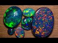 We cut these together LIVE - Top gem black opal results