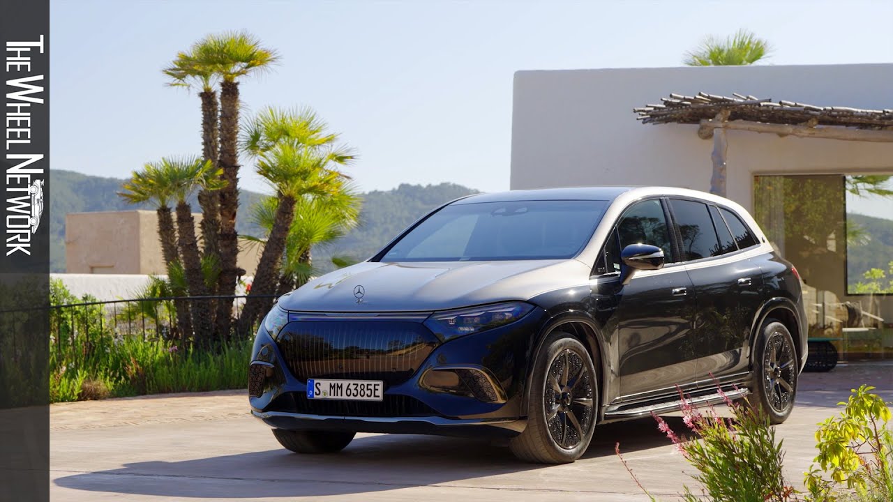 2025 Mercedes-Maybach EQS 680 SUV with Night Series Design Package | Driving, Interior, Exterior