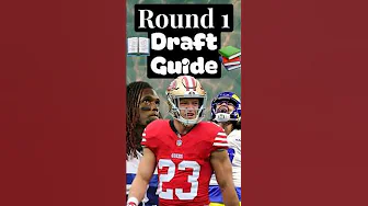 First Round Draft Guide ✅ #fantasyfootball #fantasyfootballtips thumbnail