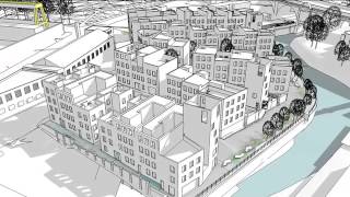 The Malings, Newcastle - architects' sketch animation Lyx Igloo House Architecture Animation