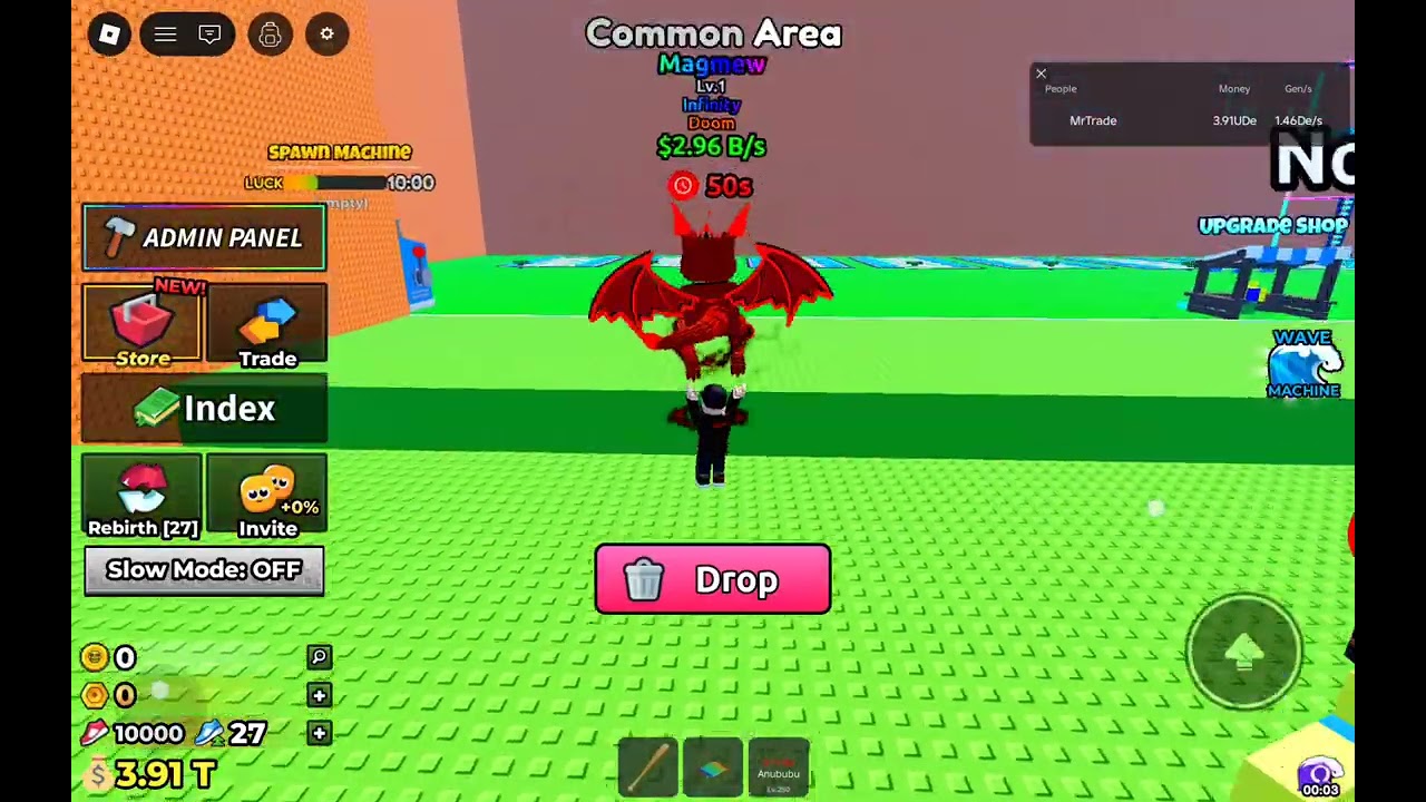 I Got Admin Panel From Complex in Escape Tsunami For Brainrots