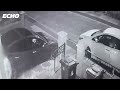Camera caught moment 'stranger SET FIRE to home'
