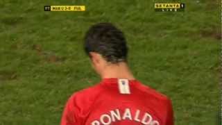 Cristiano Ronaldo Vs Fulham Home (English Commentary)  0708 By CrixRonnie