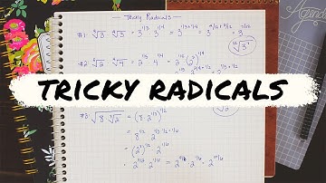 SIMPLIFY DIFFICULT RADICALS » nested radicals, different indices and radicand examples | Math Hacks