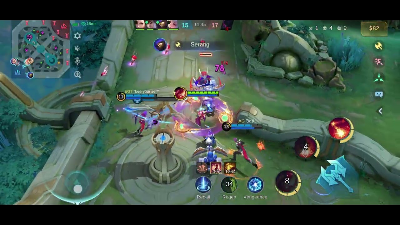 Dados & MM nya Minus #mobilelegends #roamsupport #mlbb #roam 