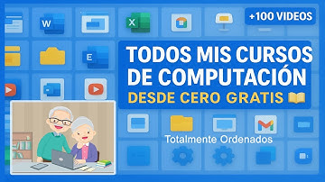Todos Mis CURSOS de COMPUTACION BASICA a la Mano / APRENDE GRATIS Ahora