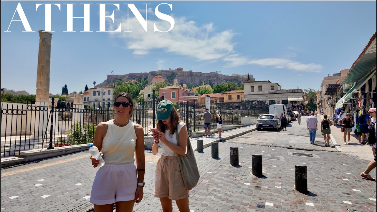 Athenian Stroll: Exploring Athens, Greece 🇬🇷 | Walking Tour, August 2026