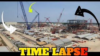 Vogtle Electric construction - Time lapse