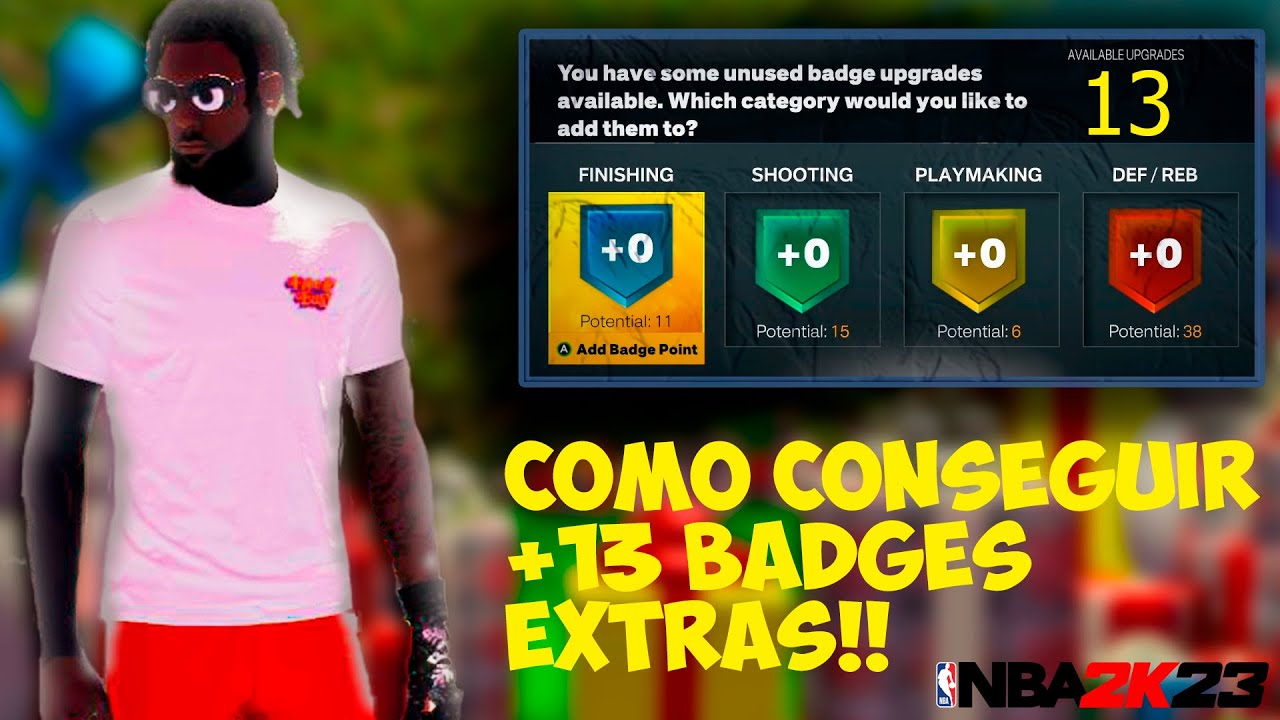 COMO CONSEGUIR +13 BADGES EXTRAS NO NBA 2K23 CURRENT GEN!! - YouTube