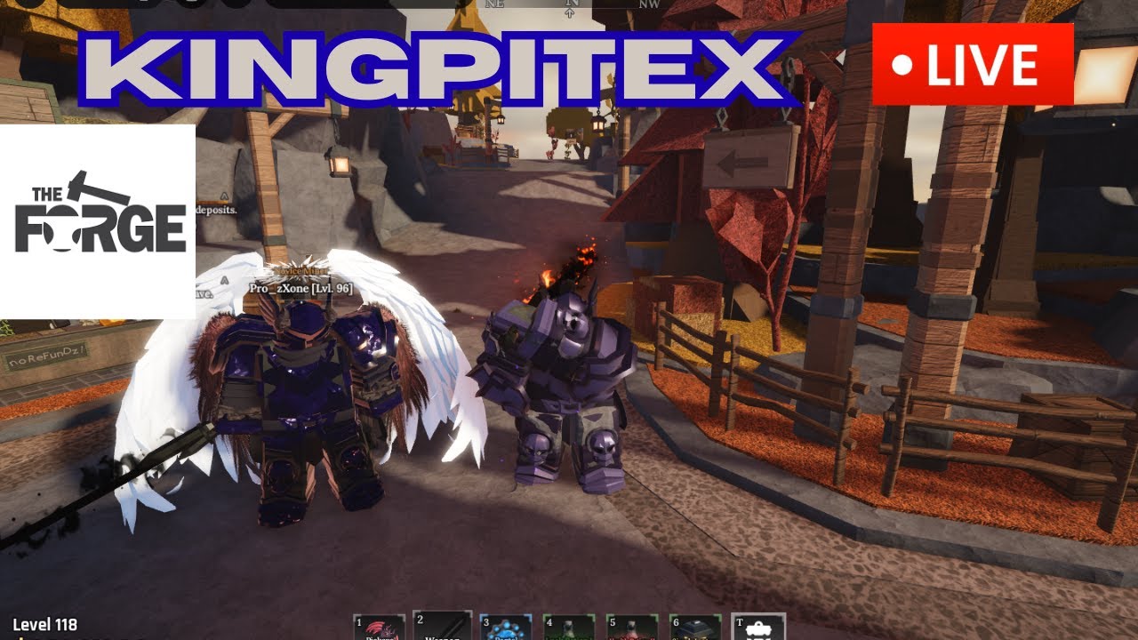 [LIVE] ROBLOX THE FORGE — EXPLORE, SURVIVE & UPGRADE TANPA HENTI! DAY 15 part 2