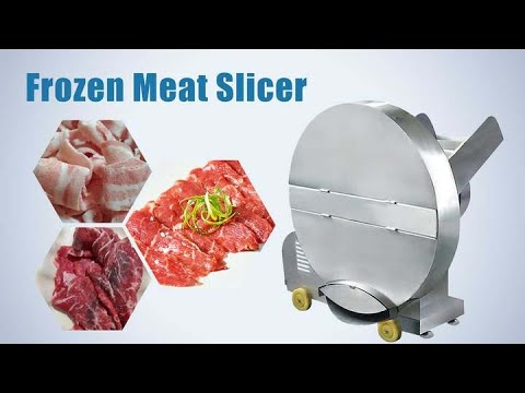 Fresh Beef Jerky Slicer/Flake Pork Meat Mutton Cutting Slicing