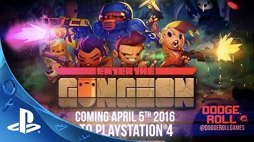 Enter the Gungeon - Gameplay Trailer | PS4
