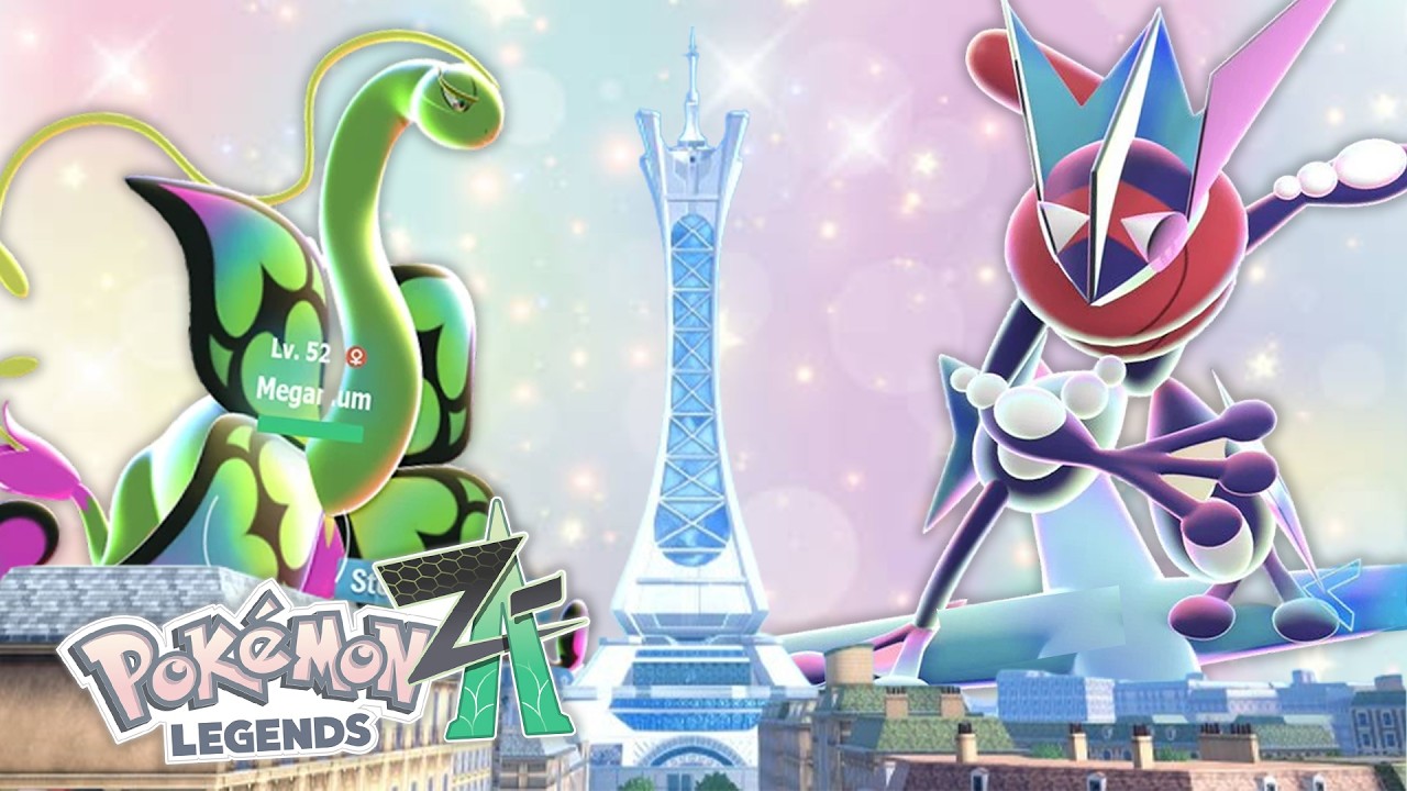 NEW Mega Evolution Starter Pokémon For Legends Z-A! - YouTube