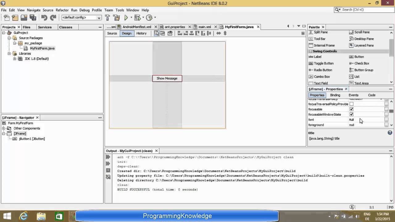 java homework projects a netbeans gui swing programming tutorial