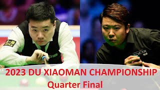 Ding Junhui [ 丁俊晖 ] vs Zhang Anda [ 张安达 ] - 2023 Du Xiaoman International Championship QF - Part 1