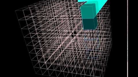 L3D cube 3D demo