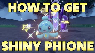 How To Hunt SHINY PHIONE in Pokemon Scarlet and Violet