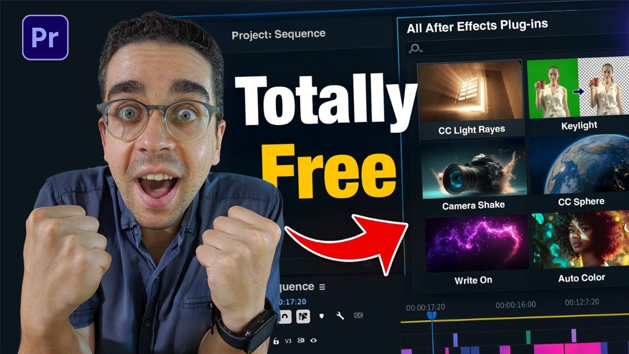 كل افكتات الأفتر افكتس جوه البريمير من غير Dynamic Link مجاااااناً 🔥🔥