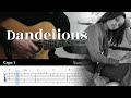 Dandelions - Ruth B. - Fingerstyle Guitar TAB Chords