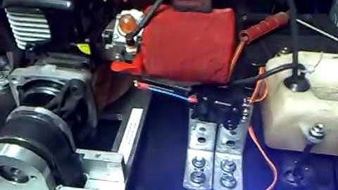 Inertia Dyno for CY, Zenoah etc. Automatic break-in test 2/2