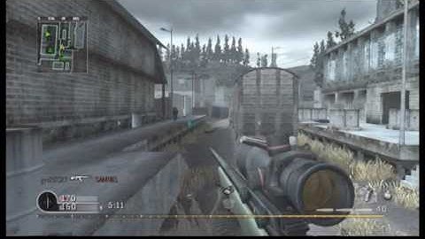COD4 Wii ACOG Sniping Pipeline