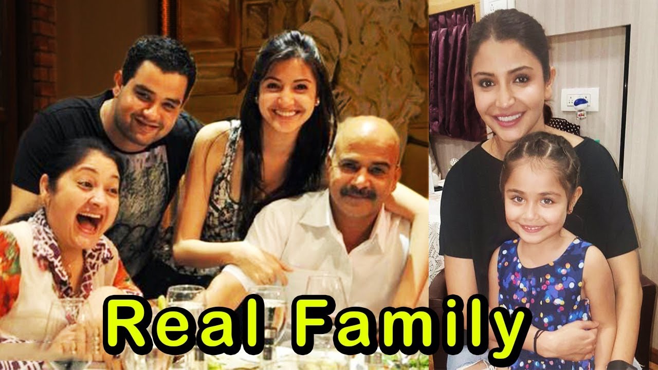 Anushka Sharma (Virat Kohli's Wife) Unseen Family - YouTube
