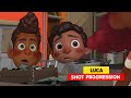 LUCA | Giulia Shot Progression | Animation Breakdowns | 3D Animation Internships