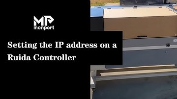 Monport Techtips丨Einstellung der IP-Adresse auf einem Ruida-Controller