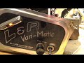Mechanical Marvel. My 1964 L and R Vari-matic Watch Cleaning Machine. A Fascinating In Depth Look.