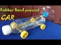 How to make a rubber band powered car  air car