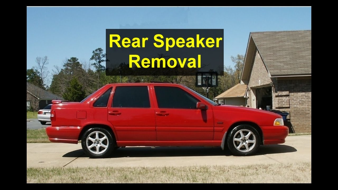 How to remove the rear deck speakers in a Volvo S70 VOTD YouTube