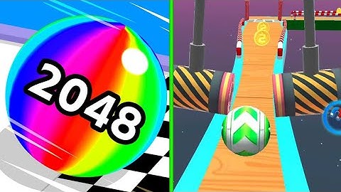Ball Run 2048 | Sky Rolling Ball 3D- All Level Gameplay Android, iOS -NEW APK UPDATE