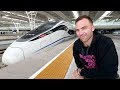 Chinese BULLET TRAIN First Class REVIEW to SUZHOU - The VENICE of the EAST! | Shanghai to Suzhou