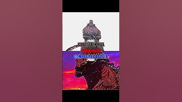 Godzilla In Hell vs Composite Godzilla #shorts #godzilla #godzillainhell #battle #edit #1v1