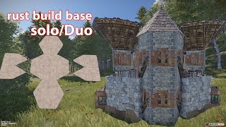 rust build/solo/duo/trio/and Desing