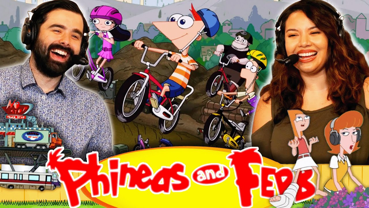 We Watched PHINEAS AND FERB SEASON 3 EPISODE 9 AND 10 For the FIRST TIME!! TOUR DE FERB & ROAD TRIP