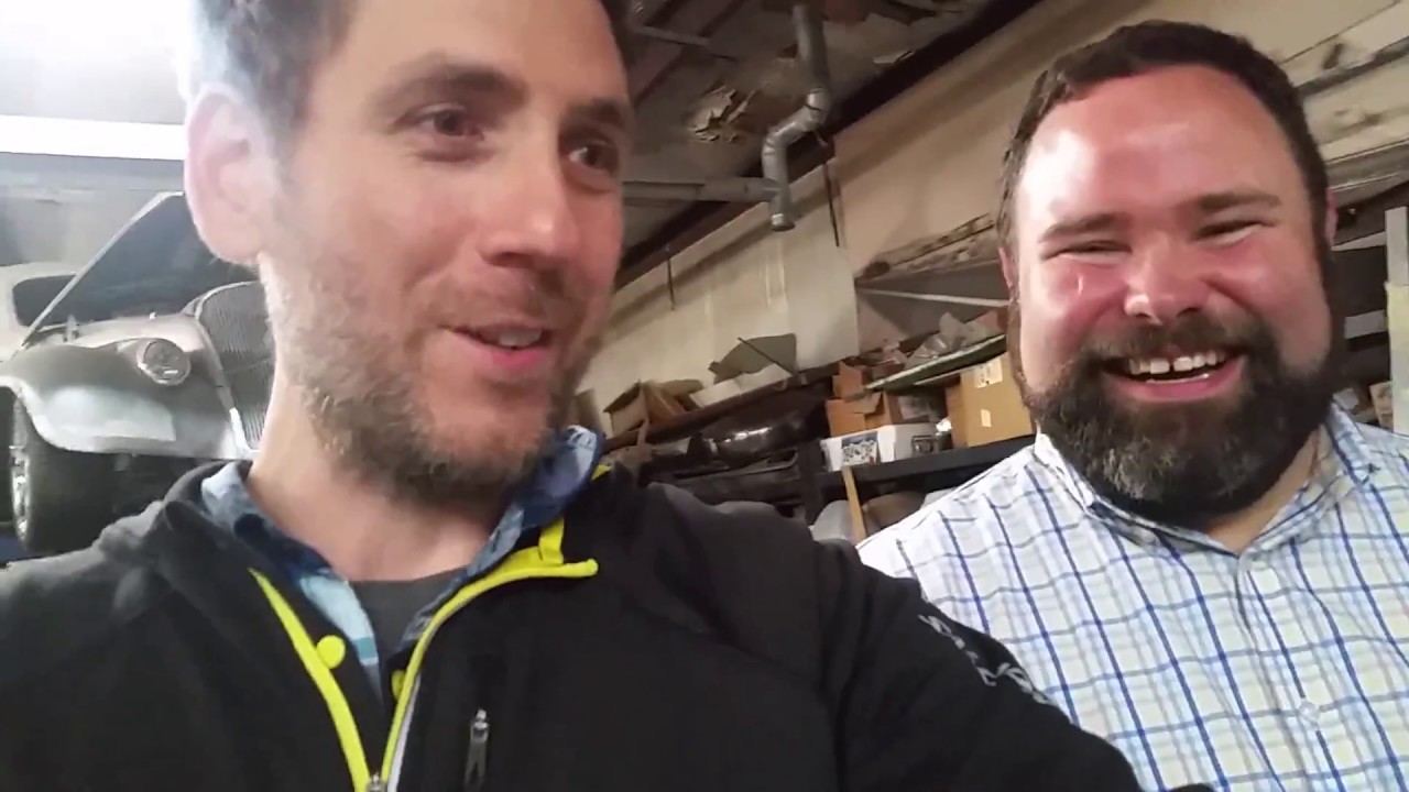 Mr.G at Rob Ida's Shop: The Tucker Torpedo Concept car with Sean Tucker