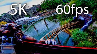 Vliegende Hollander front seat on-ride 5K POV @60fps Efteling