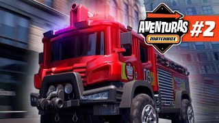 MISIÓN 'RESCATE DE INCENDIOS'  | Aventuras Matchbox | Hot Wheels en Español