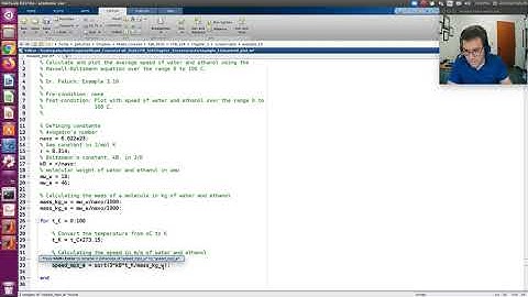 Example 3.10 from Chapter 3: for loops and basic plotting