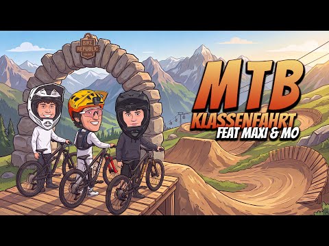 Bikepark trip went completely out of control | MTB class trip Maxi Wolf & Mo - Part 1
