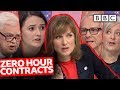 Zero Hour Contracts: Freedom or Exploitation? | Question Time - BBC