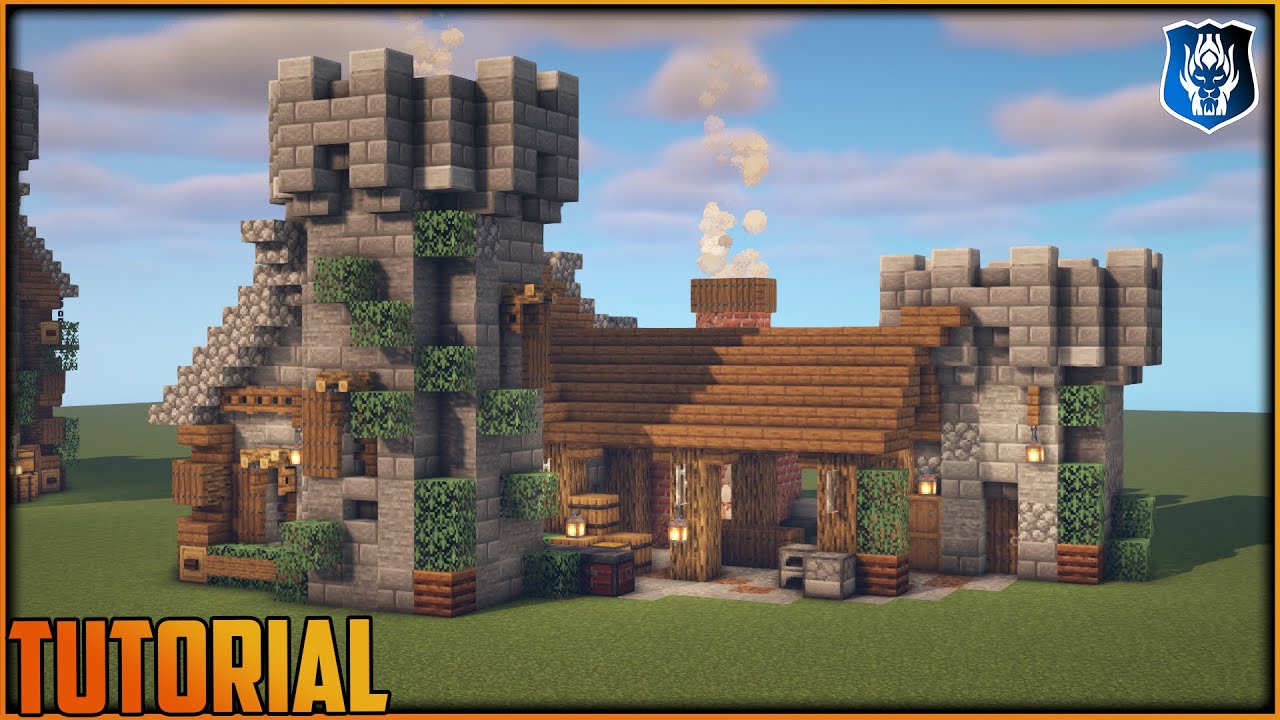 Minecraft, How To Build A Blacksmith's House