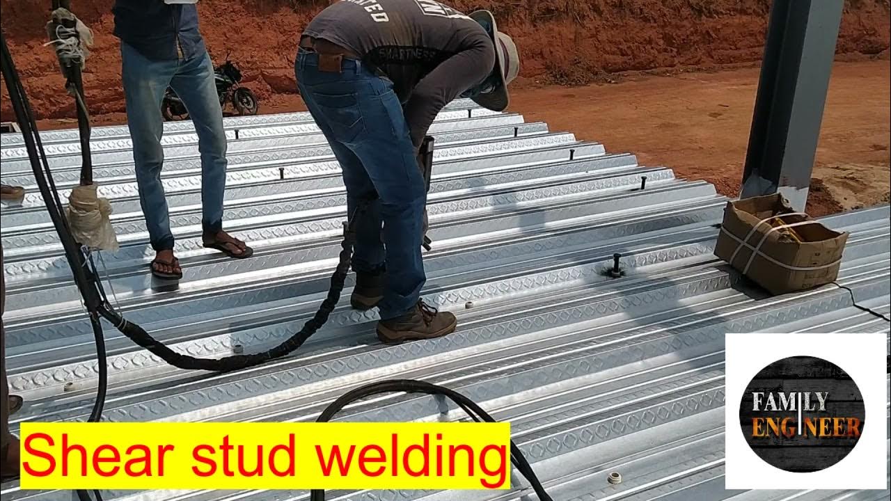 shear stud welding YouTube