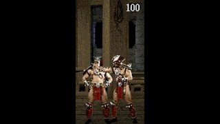 Tas Short Shao Kahn Team Vs Kano And Reptile Ultimate Mortal Kombat Trilogy 32X