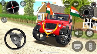 Dollar (Song) Modified Mahindra Red Thar Offroad Driving Gameplay Indian Cars Simulator 3D Game