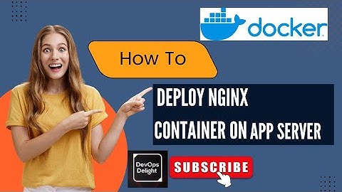 KodeKloudEngineer | Docker Level-1 Task-2 | Deploy Nginx Container on Application Server