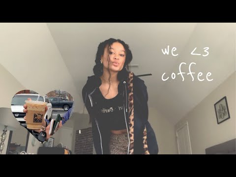 a coffee run with me and my friends