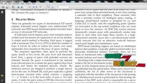Final Year Projects | Optimizing Bloom Filter Settings in Peer-to-Peer Multikeyword Searching