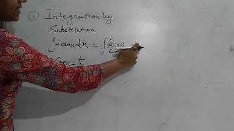 Integration  by substitution method